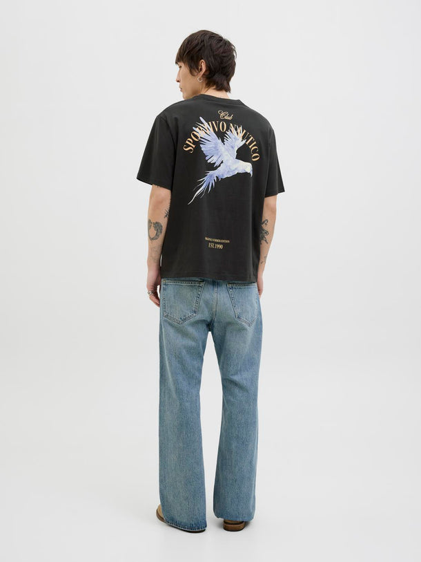 Product POLERA LOOSE ESTAMPADA HYDRA-Black - Image 4