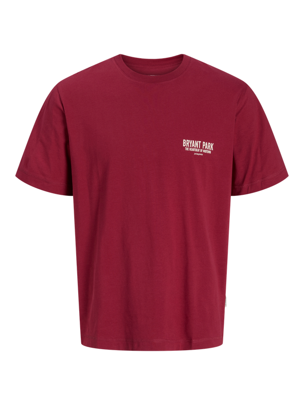 Product POLERA RELAXED YORK-Tibetan Red - Image 5