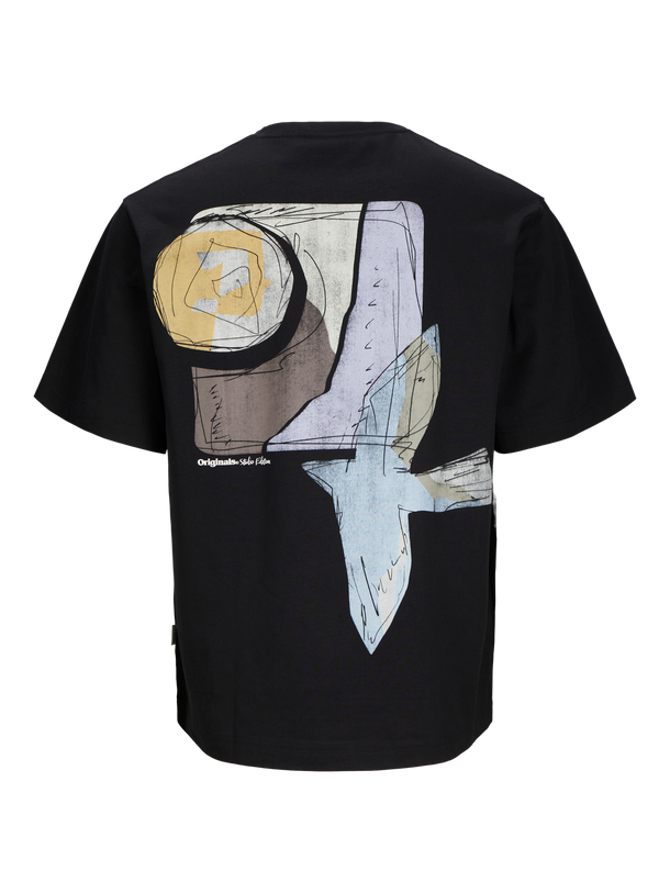 Product POLERA PAROS ABSTRACT-Black - Image 1