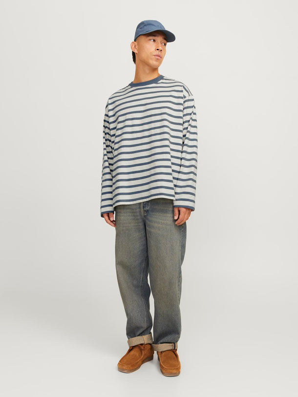 Product POLERA SLINGTON CREW - Stormy Weather Stripes:ANTIQUE WHITE - Image 4