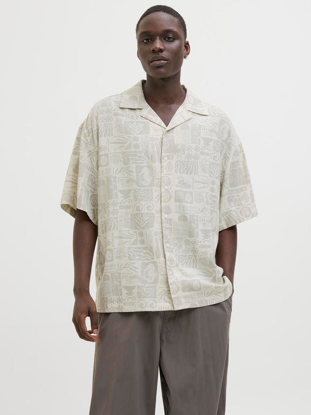 Product CAMISA DE LINO RESORT WAYNE-Moonbeam - Image 3