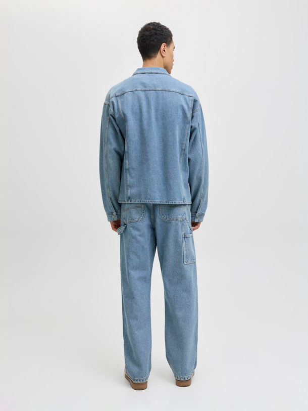 Product JEAN BAGGY TIRO ALTO ALEX CARPENTER 841-Blue Denim - Image 4