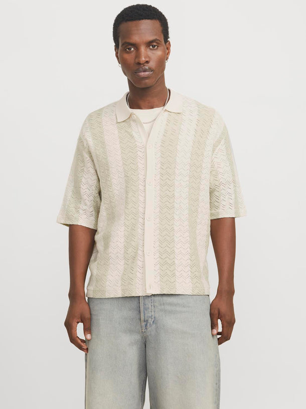 Product POLO TYLER - Sea Salt Stripes:Celadon tint - Image 1