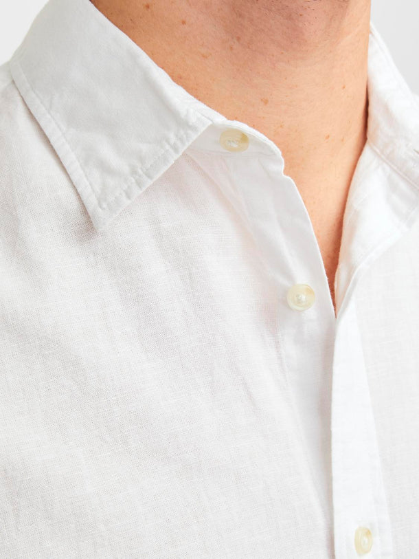 Product CAMISA LINO SUMMER - White - Image 3