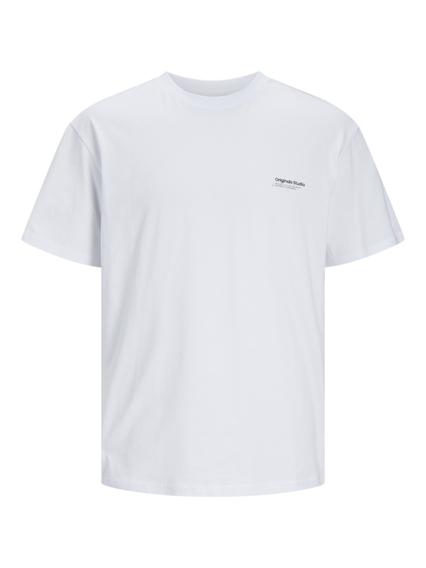 Product POLERA RELAXED MANGA CORTA VESTERBRO - Bright White Detail:SS24 - Image 5