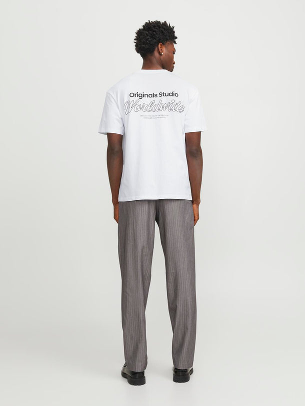 Product POLERA RELAXED MANGA CORTA VESTERBRO - Bright White Detail:SS24 - Image 4