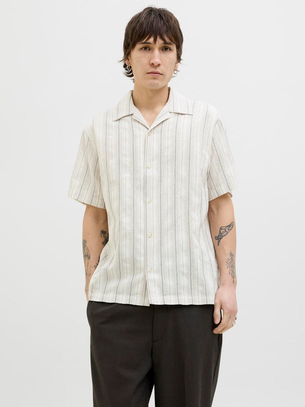 Product CAMISA DE LINO MANGA CORTA WILLIAM-Whitecap Gray - Image 2