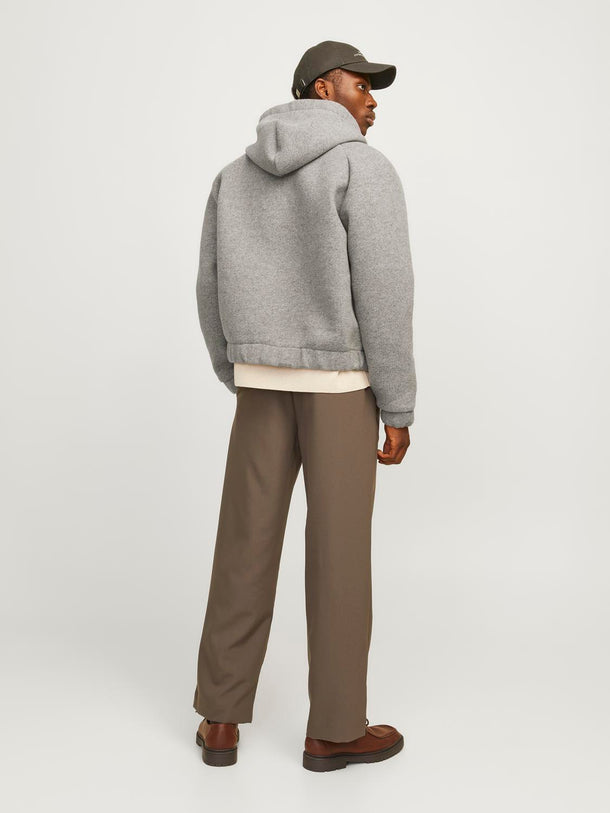 Product CHAQUETA TERRAIN - Grey Melange  Detail:MELANGE - Image 4