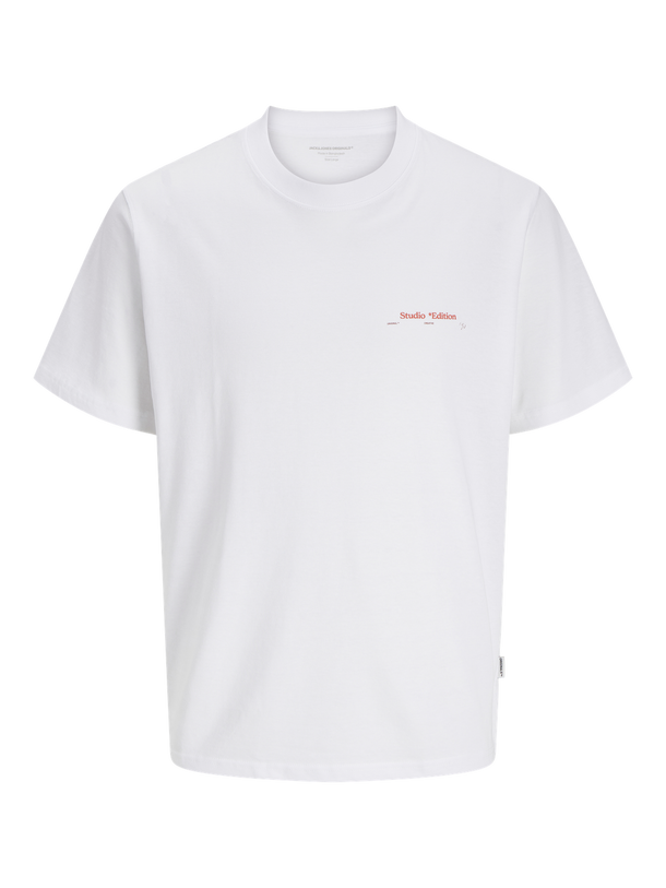 Product POLERA SPLIT PAINTING - Bright White - Image 2