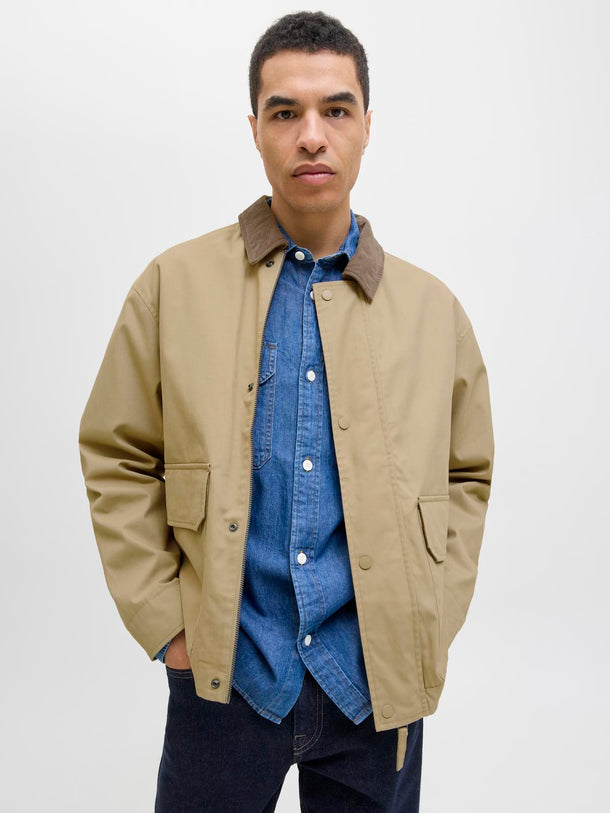 Product CHAQUETA DE JEAN RIVER-Weathered Teak - Image 3