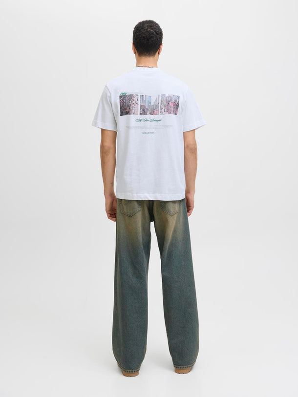 Product POLERA RELAXED ESTAMPADA BILLY-Bright White - Image 4