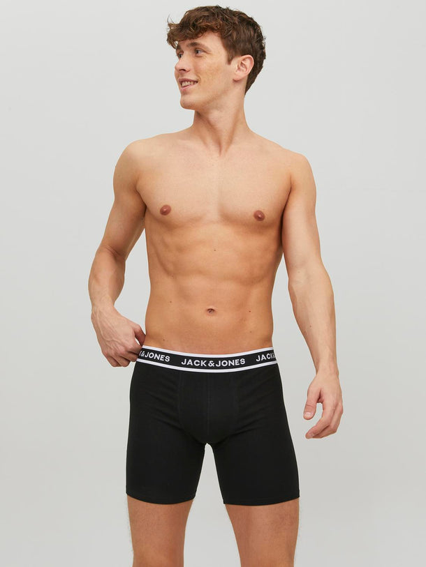 Product PACK 3 BOXERS SOLID CLÁSICOS - Black Pack:Black - Black - Image 1