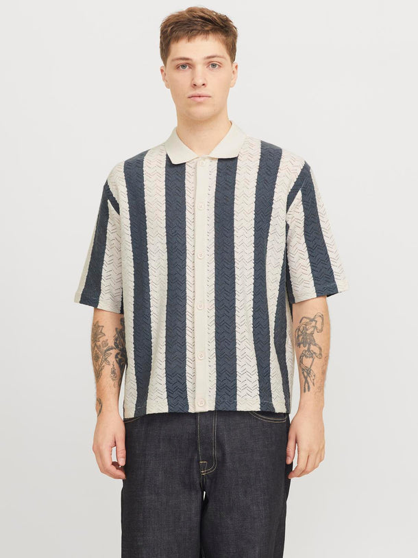 Product POLO TYLER - Sea Salt Stripes:Stormy weather - Image 1