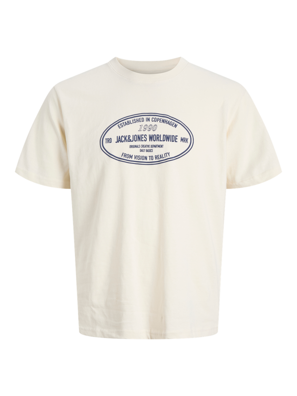 Product POLERA RELAXED YORK-Antique White - Image 1