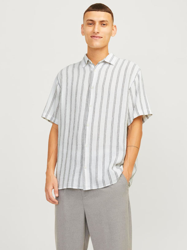 Product CAMISA JOSHUA - Cloud Dancer Stripes:/STRIPES - Image 4