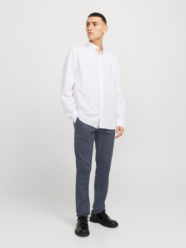 Product PANTALÓN CHINO SLIM TIRO MEDIO MARCO-Navy Blazer - Image 4