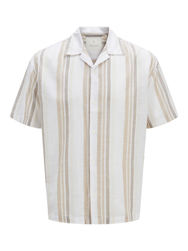 Product CAMISA LOOSE RESORT DE LINO SUMMER - Travertine Fit:RELAXED FIT - Image 11