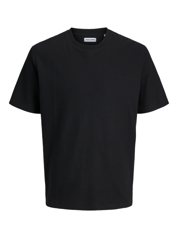 Product POLERA RELAXED CON TEXTURA AUSTIN-Black - Image 6