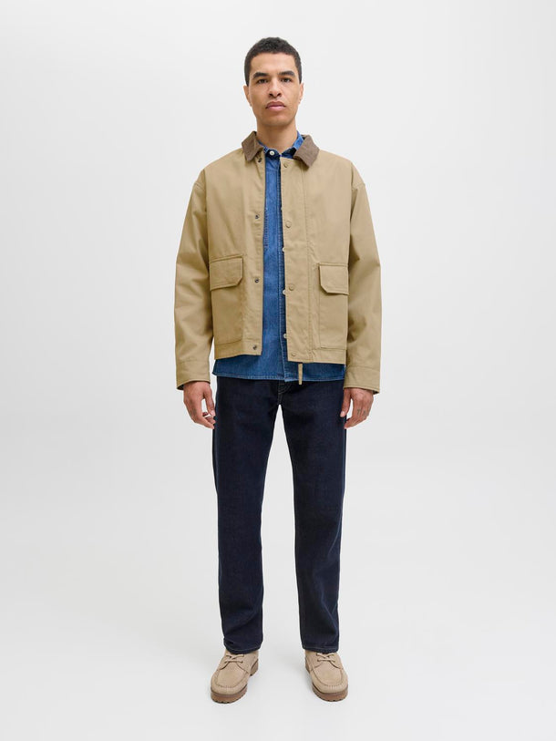 Product CHAQUETA DE JEAN RIVER-Weathered Teak - Image 2