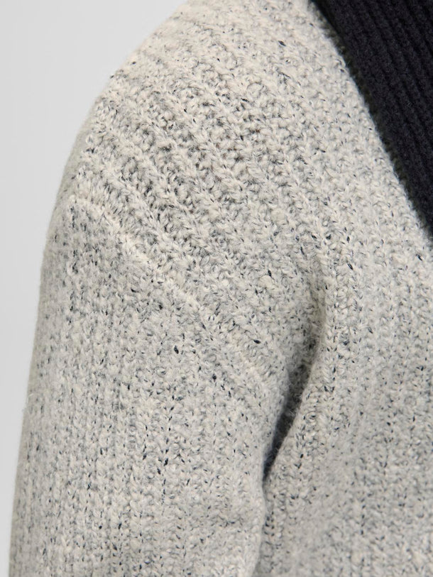 Product SWEATER LOOSE BOWERY-Sea Salt Detail:Melange - Image 6