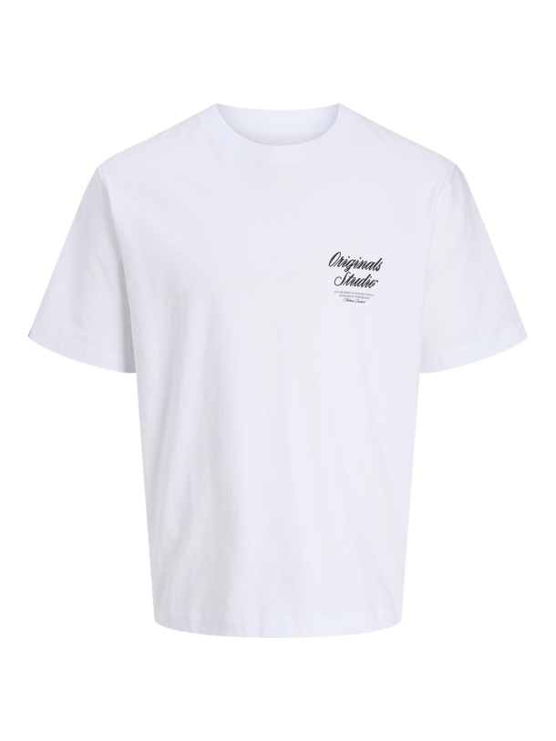Product POLERA LOOSE ESTAMPADA NORREBRO-Bright White - Image 5
