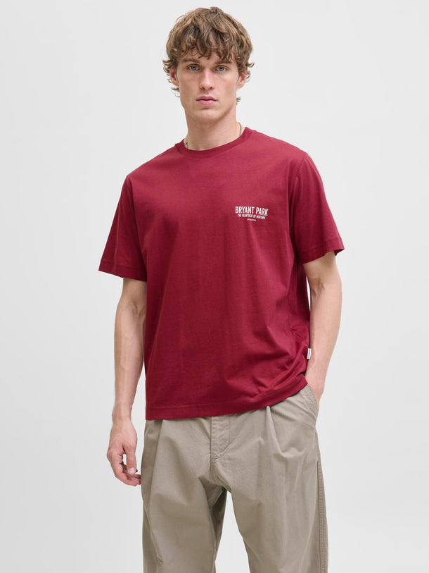 Product POLERA RELAXED YORK-Tibetan Red - Image 1