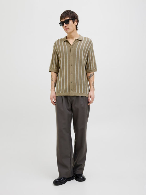 Product POLO RELAXED TEJIDO RAYAS EMIL - Coriander Stripes:w. Cloud Dancer stripes - Image 10