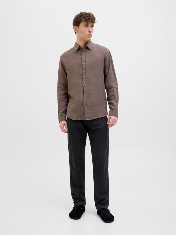 Product PANTALÓN DE LINO JOGGER KANE-Black - Image 4