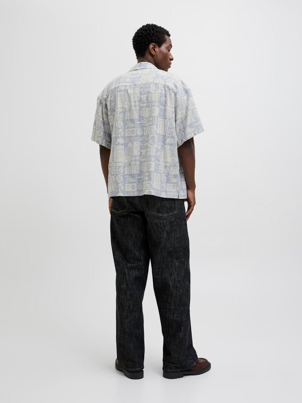 Product CAMISA DE LINO RESORT WAYNE-Chambray Blue - Image 6