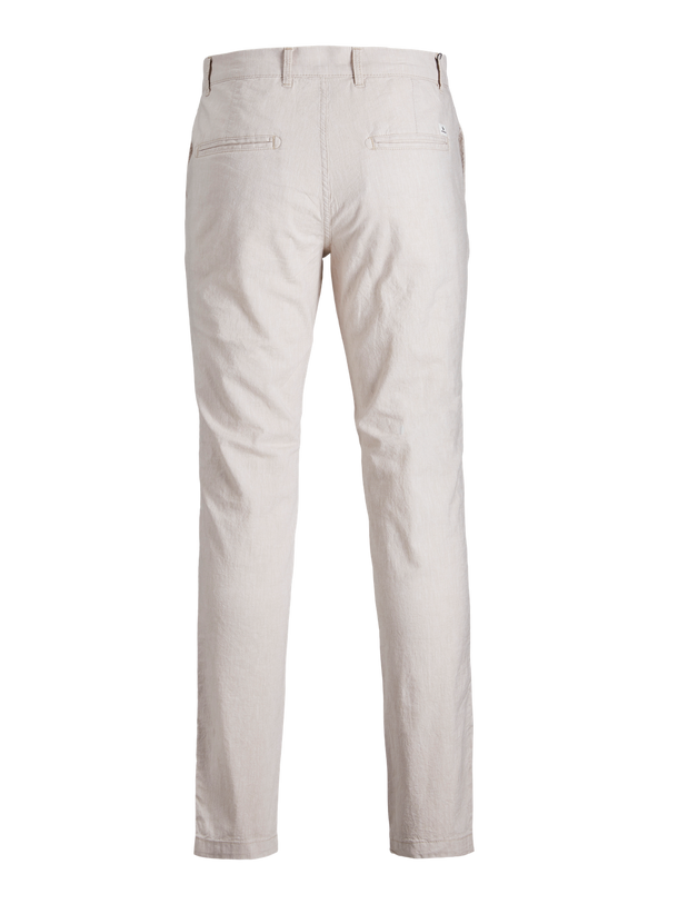 Product PANTALÓN CHINO DE LINO - White Pepper - Image 2