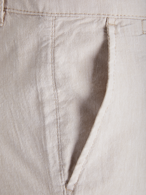 Product PANTALÓN CHINO DE LINO - White Pepper - Image 3