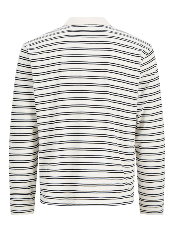 Product POLO MANGA LARGA A RAYAS CASSIS- - Image 2